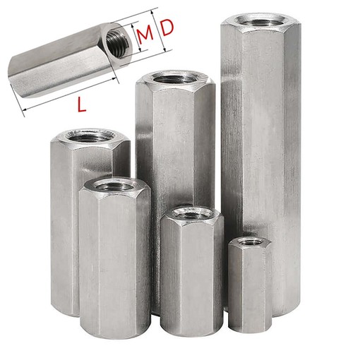 Right left threaded hex - left,