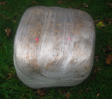 BALE OF HAYLAGE FOR HORSES ETC