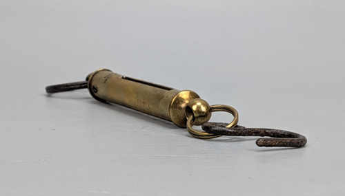 Antique brass salter - antique,