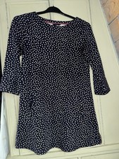 Joules Navy Heart Print 100%