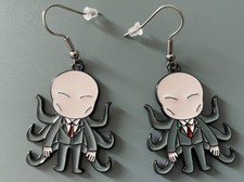 Dr Octopus Spider-Man Movie Halloween Metal Enamelled Dangle Earrings New In Bag
