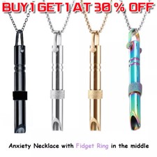Quit Stop Smoking Vaping Breathing Necklace Breathlace Stress Anxiety Relief Toy