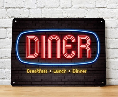 Diner neon light - diner,