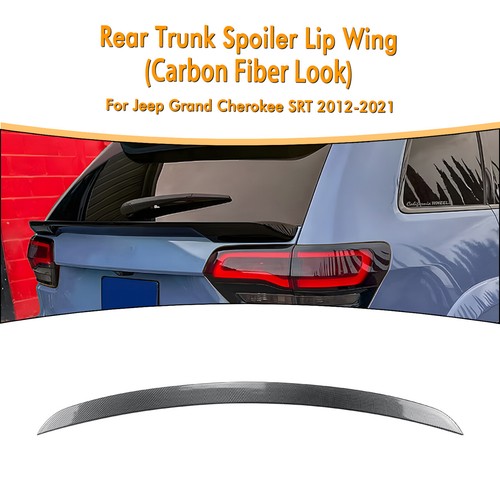 1pc carbon look rear spoiler - carbon,
