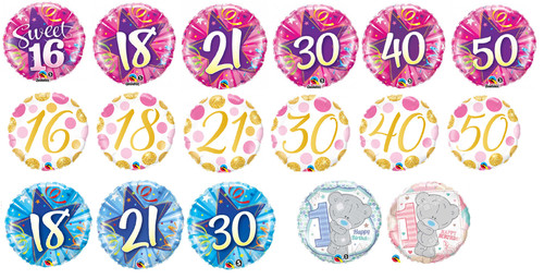 Qualatex foil age - foil, balloons