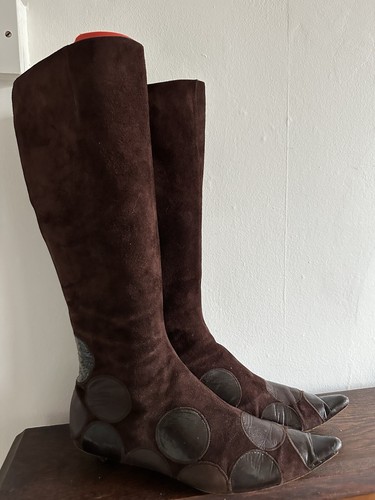 Bertie brown suede - bertie, leather