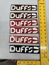 Duffs Shoes BMX Stickers Decals 1990's Mid School Racing Bike Bicycle Vintage