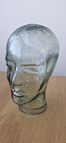 1960s 70s art glass - 1960s/70s, head