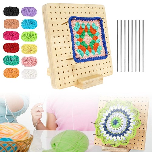 Crochet blocking peg board - crochet,