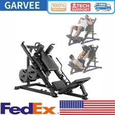 2-in-1 Leg Press Hack Squat