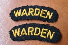 Original WW2 Civil Defence ARP