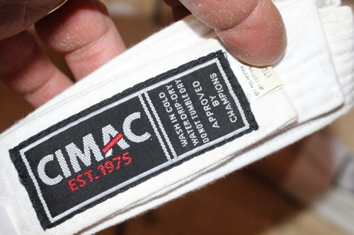 Cimac taekwondo belt - taekwondo, martial