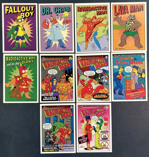 1993 skybox the simpsons - skybox,