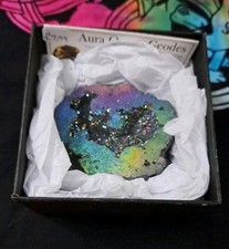 Aura quartz geodes - aura,