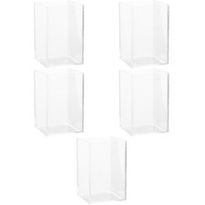  5 PCS Goldfish Tank Starter Kit Plastic Small Aquarium Acrylic Betta