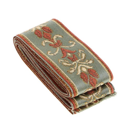 Vintage jacquard ribbon trim - ribbon,