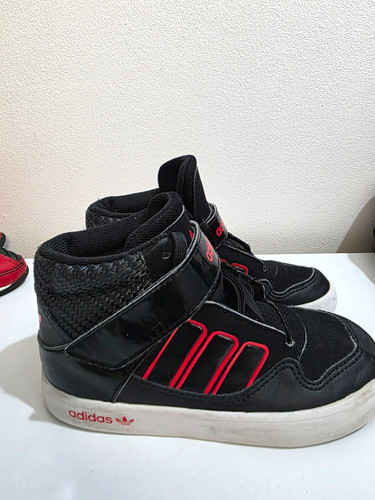 Adidas black red white - adidas, black/red/white