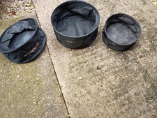 Set Of 3 Fishing Ground bait Bowls