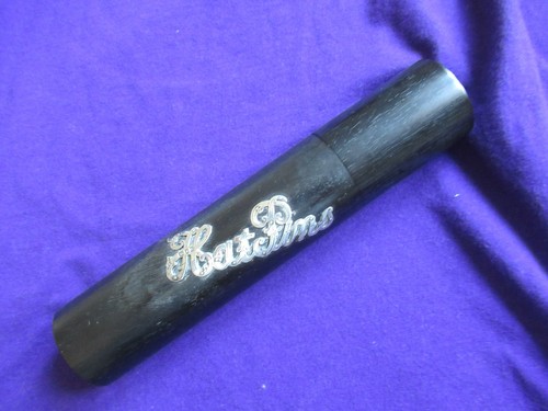 Antique ebony hat - antique, holder