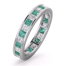 2.20 carat Princess cut