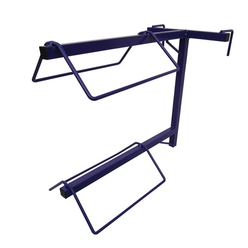 Double hanging saddle rack - hanging,