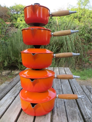 Creuset vintage orange cast - orange,