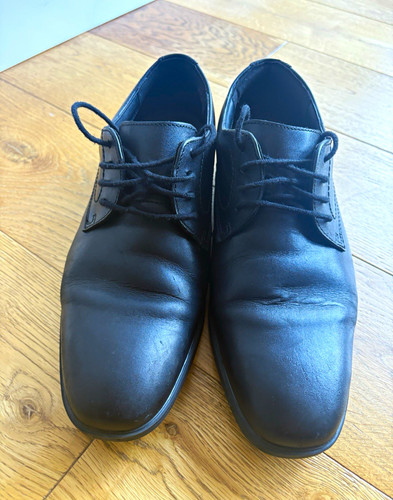 Clarks men black leather - clarks,