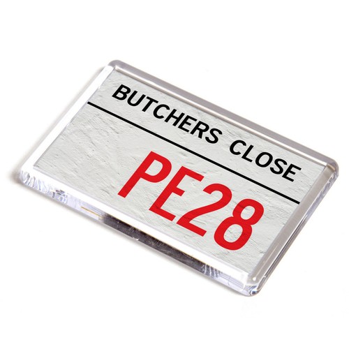 Fridge magnet butchers close - fridge,