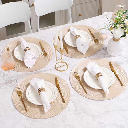Round woven pcs - pcs, placemats