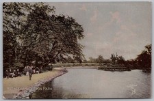 ROTHERHAM Clifton Park, Old Colotint Postcard by Tuck Postally Used 1906