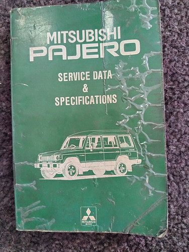 Mitsubishi pajero service - mitsubishi,