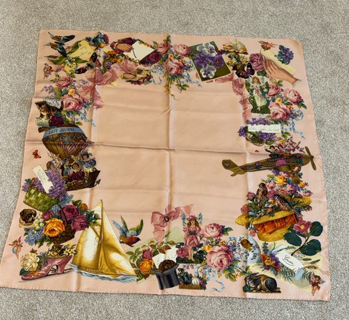 Authentic gucci silk scarf - silk,