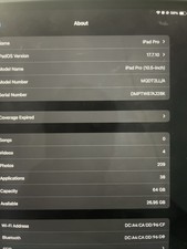 Apple iPad Pro 10.5” (1st