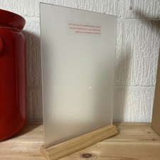 A4 Acrylic Sign Display Menu, Poster, Leaflet Holder Table (Pack With 5)