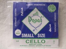 Dogal Cello Strings Small Size for 1/4 -1/2 cello See Variations, Single String.