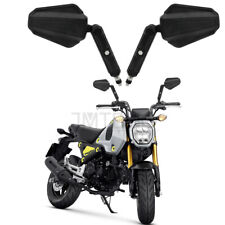 For Honda Grom MSX125 Folable Adventure Motorcycle Side Mirrors  8mm 10mm Black