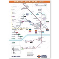 London Train Map System Tube
