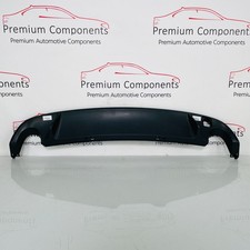 VW Golf GTI Rear Bumper Diffuser Genuine Black Lower Spoiler 2009 - 2013 [ZA26]