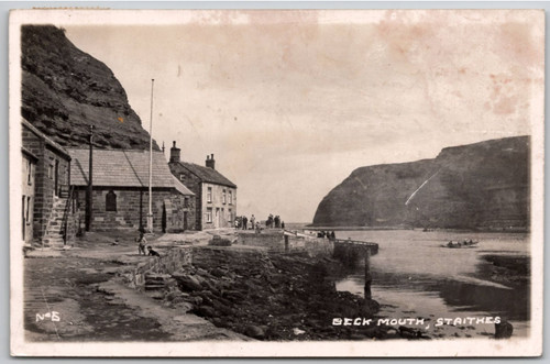 Beck mouth staithes carte - mouth,
