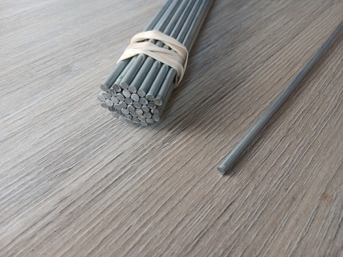 40x galvanised steel rod - galvanised, bar
