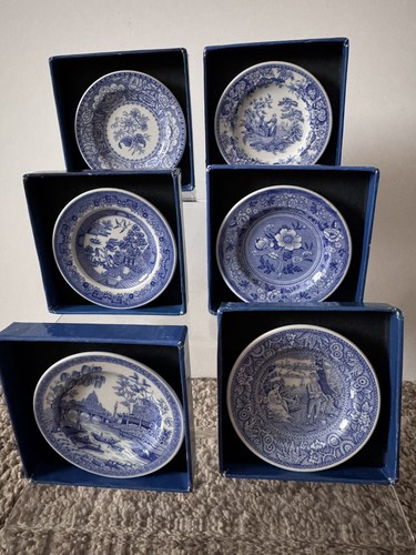 Spode blue room miniature - room,