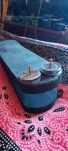 Stomp box drum -  , tambourine