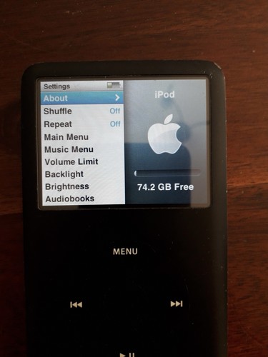 Apple ipod classic 6th - ipod,