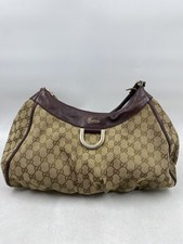 Gucci Beige GG Canvas Monogram Shoulder Bag