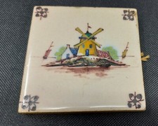 Antique Delft Polychrome 3"