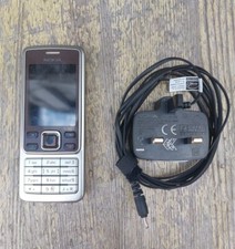 Vintage Nokia 6301 Orange Mobile Phone Camera & Charger Retro Prop