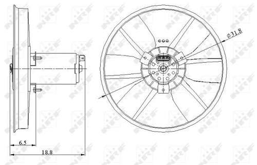 Fits golf passat - vw,