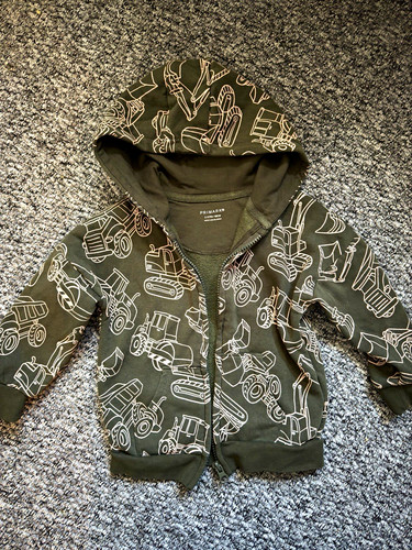 Primark boys green fleece - primark,