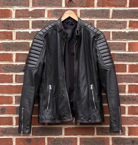 Allsaints mens marcon leather - allsaints,