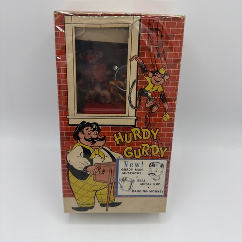 Vintage hurdy gurdy with - hurdy,